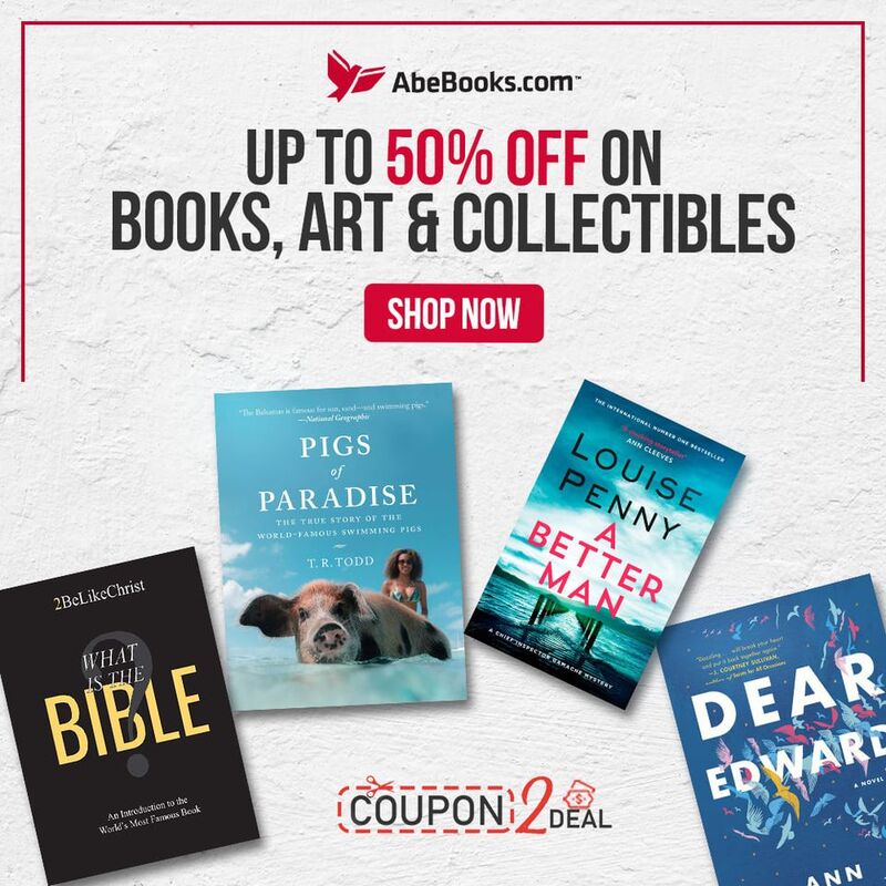 AbeBooks Coupon, Promo Code & Deals with Free Shipping and Great Discount. Latest Abebooks Promotional Code. Verified Coupons. Save Big Now.