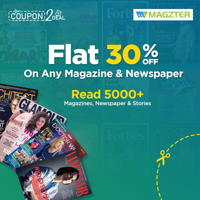 Magzter Coupon Code, Promo Code & Deals Available. Get Great Discounts on Digital Magazine Subscriptions. Magzter Gold Offers. Verified. Save Now.