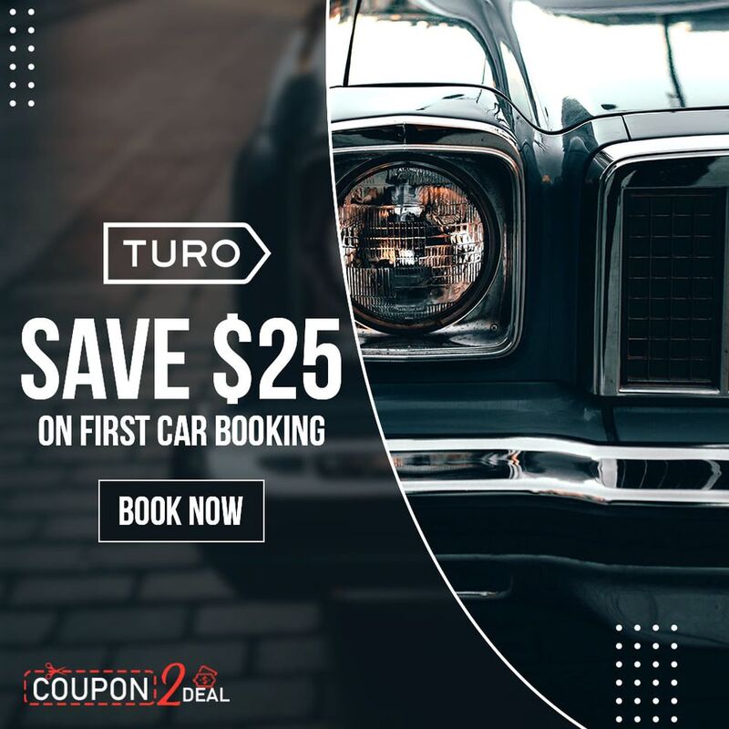 Turo Promo Code, Coupon Code, Deals & Discount Code Available. Verified Promo Codes. Great Discount Offers. Start Saving on Your Next Purchase.